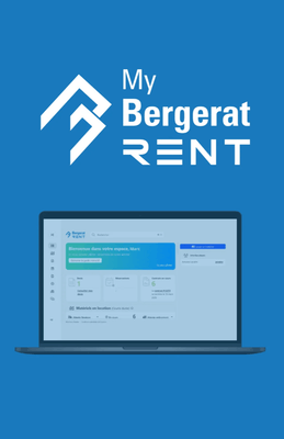Vereenvoudig het beheer van uw activiteiten met My Bergerat RENT
