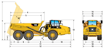 Knikgestuurde truck 745 - image 2
