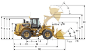 Wiellader 966 XE - image 2