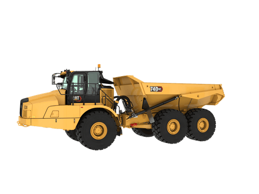 Knikgestuurde truck 740 GC