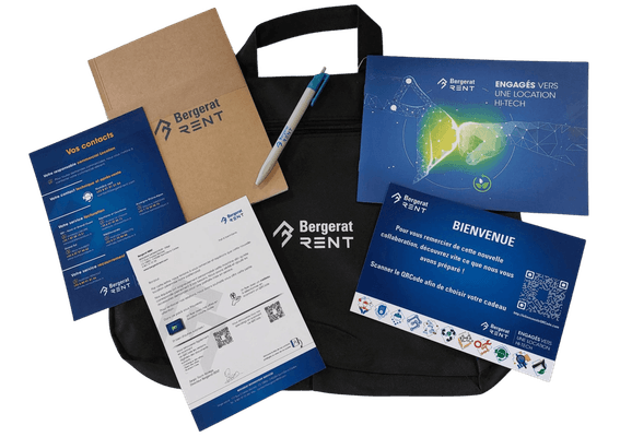 Bergerat RENT lanceert zijn eerste welkomstpakket voor klanten die op lange termijn huren 
