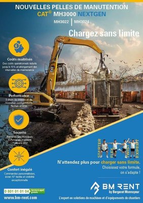 Graafmachines in overslaguitvoering die de regels door elkaar schudden... 